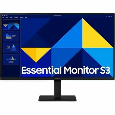 Monitor Profesional Samsung Essential Monitor S3 S27D304GAU/ 27"/ Full HD/ Negro - Imagen 7