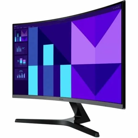 Monitor Profesional Curvo Samsung Essential Monitor S3 S39GD S27D396GAU 27"/ Full HD/ Multimedia/ Negro y Plata - Imagen 5