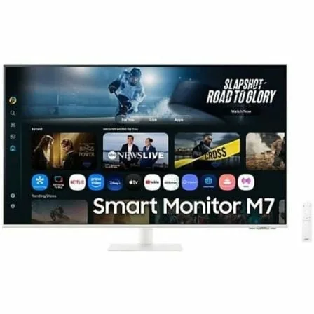 Smart Monitor Samsung M7 S32FM701UU 32"/ 4K/ Multimedia/ Smart TV/ Blanco - Imagen 4