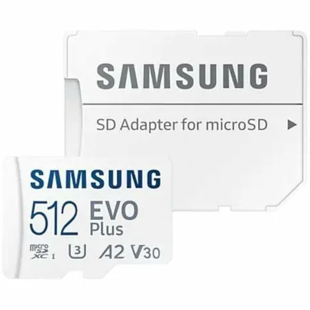 Tarjeta de Memoria Samsung EVO Plus 2023 512GB microSD XC con Adaptador/ Clase 10/ 160MBs - Imagen 7