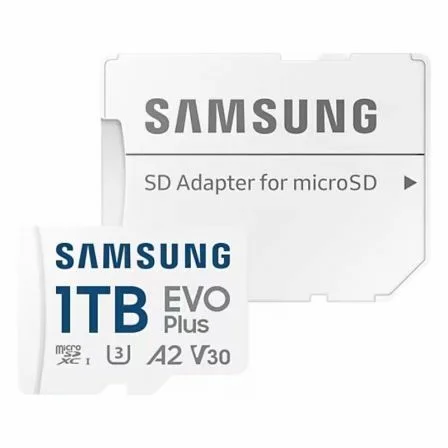 Tarjeta de Memoria Samsung EVO Plus 2024 1TB microSD XC con Adaptador/ Clase 10/ 160MBs - Imagen 6
