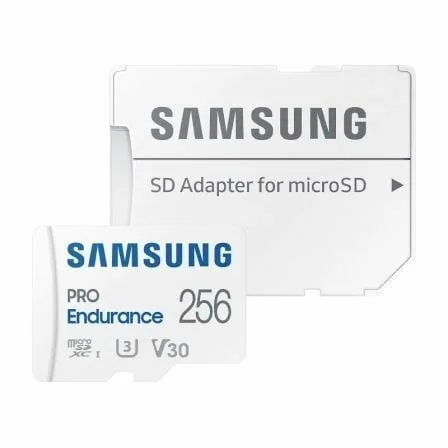 Tarjeta de Memoria Samsung Pro Endurance 256GB microSD XC con Adaptador/ Clase 10/ 100MBs - Imagen 7