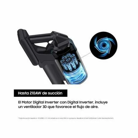 Aspirador Escoba con batería Samsung Jet 85 Digital Inverter/ 25.2V/ Autonomía 60 Min - Imagen 9