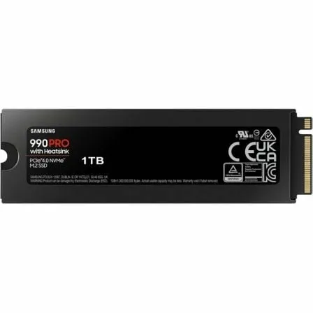 Disco SSD Samsung 990 PRO 1TB/ M.2 2280 PCIe Gen4/ con Disipador de Calor/ Compatible con PS5 y PC/ Full Capacity - Imagen 8