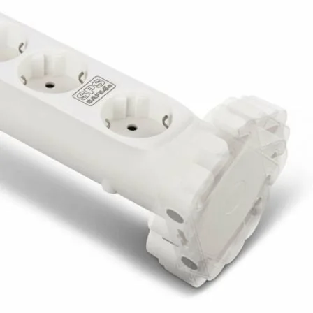 Regleta con interruptor Salicru SAFE 4S/ 4 Tomas de corriente/ Cable 1.4m/ Blanca - Imagen 6