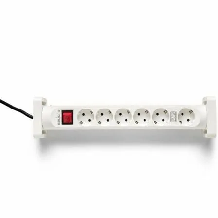 Regleta con interruptor Salicru SAFE 6S/ 6 Tomas de corriente/ Cable 1.4m/ Blanca - Imagen 5
