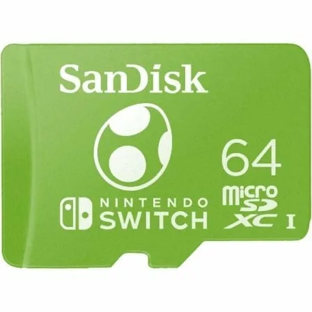 Tarjeta de Memoria SanDisk Nintendo Switch 64GB microSD XC UHS-I/ Clase 10/ 100MBs - Imagen 5