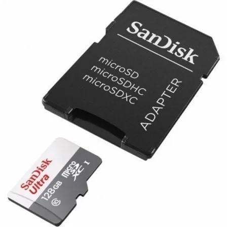 Tarjeta de Memoria SanDisk Ultra 128GB microSD XC con Adaptador/ Clase 10/ 80MB/s - Imagen 8