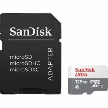 Tarjeta de Memoria SanDisk Ultra 128GB microSD XC con Adaptador/ Clase 10/ 80MB/s - Imagen 9