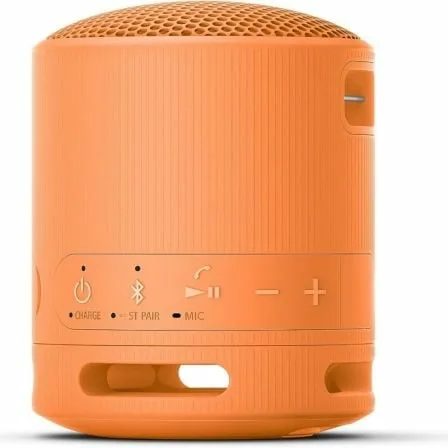 Altavoz Portable con Bluetooth Sony XB100/ 2.0/ Naranja - Imagen 9