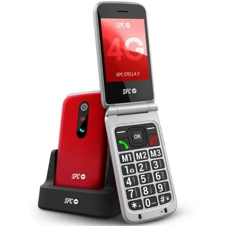 Teléfono Móvil SPC Stella 3 para Personas Mayores/ 4G/ Rojo - Imagen 4