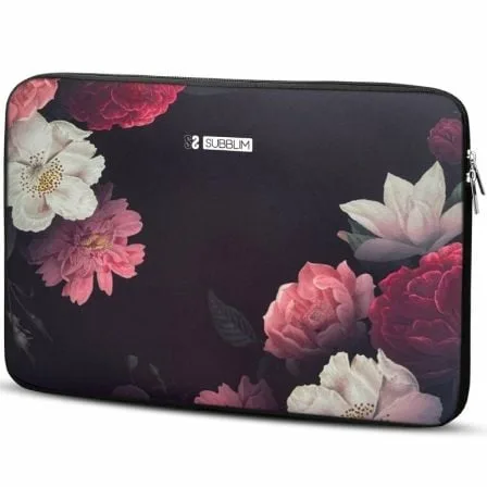 Funda Subblim Trendy Sleeve Neo Flowers para Portátiles hasta 15.6" - Imagen 7