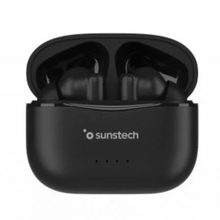 Auriculares Bluetooth Sunstech WAVEPODSBK con estuche de carga/ Autonomía 4.5h/ Negros - Imagen 6