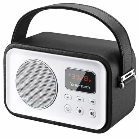 Radio Portátil Sunstech RPBT450/ a Pilas/ Negra - Imagen 5