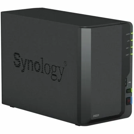 NAS Synology Diskstation DS223/ 2 Bahías 3.5"- 2.5"/ 2GB DDR4/ Formato Torre - Imagen 8