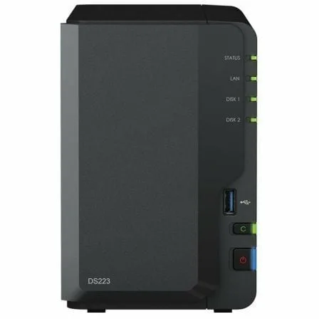 NAS Synology Diskstation DS223/ 2 Bahías 3.5"- 2.5"/ 2GB DDR4/ Formato Torre - Imagen 9