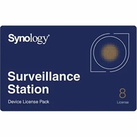 Licencia Física Synology Surveillance Device License Pack/ 8 Dispositivos - Imagen 3