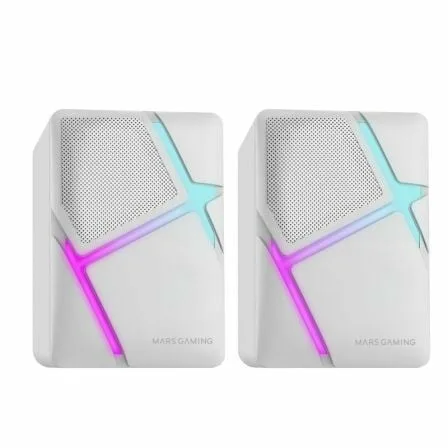 Altavoces Mars Gaming MS-H/ 10W/ 2.0/ Blancos - Imagen 7