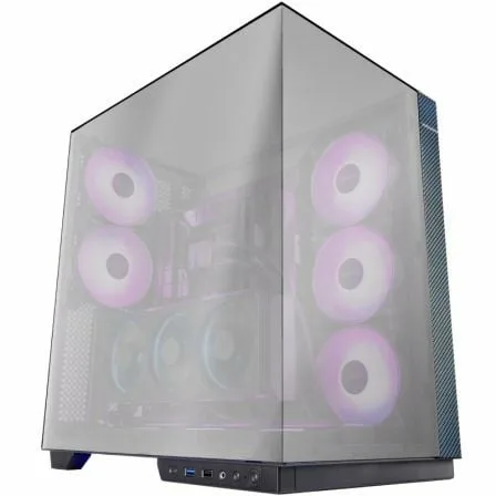 Caja Gaming Torre Mars Gaming MC-3GFPRO/ Cristal Cromado - Imagen 7