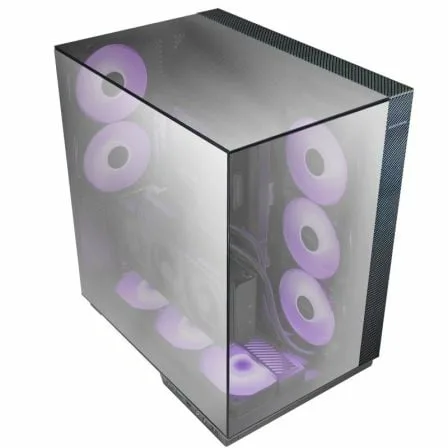Caja Gaming Torre Mars Gaming MC-3GFPRO/ Cristal Cromado - Imagen 8