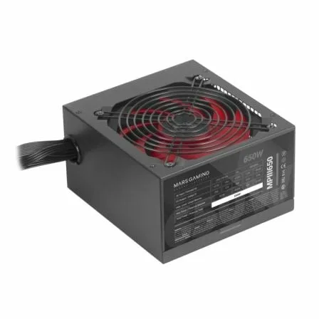 Fuente de Alimentación Mars Gaming MPIII650/ 650W/ Ventilador 12cm - Imagen 8