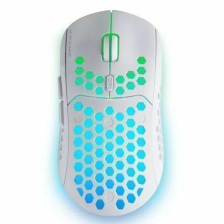 Ratón Gaming Inalámbrico Mars Gaming MMW3W/ Batería recargable/ Hasta 3200 DPI/ Blanco - Imagen 7