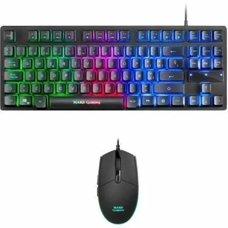 Pack Gaming Mars Gaming MCPTKLES/ Teclado + Ratón Óptico - Imagen 7