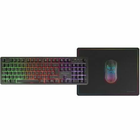 Pack Gaming Mars Gaming MCPWX/ Teclado Inalámbrico + Ratón Inalámbrico + Alfombrilla - Imagen 5