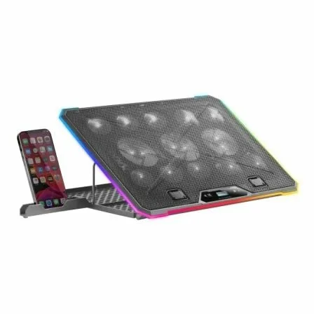 Soporte Refrigerante Mars Gaming MNBC13 para Portátiles hasta 17"/ Iluminación LED - Imagen 7