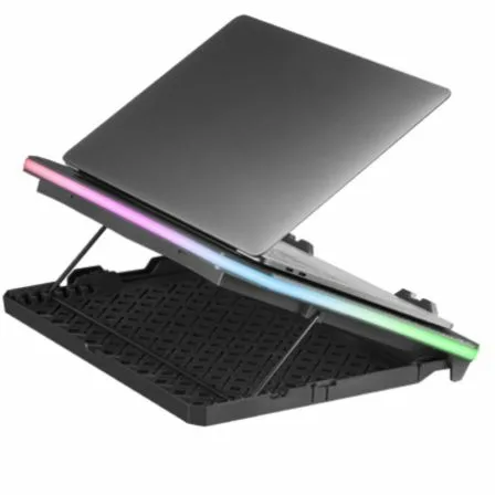 Soporte Refrigerante Mars Gaming MNBC6 para Portátiles hasta 19"/ Iluminación LED - Imagen 9