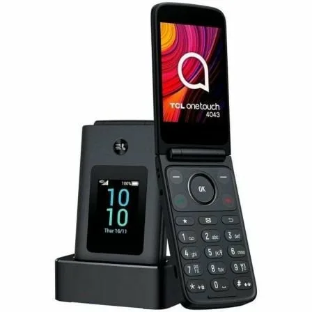 Teléfono Móvil TCL One Touch 4043D para Personas Mayores/ 4G/ Gris Oscuro - Imagen 4