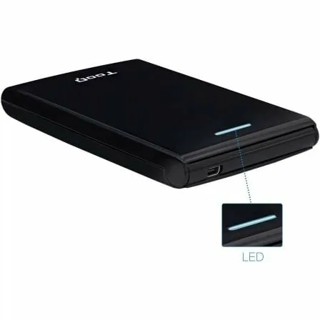 Caja Externa para Disco Duro de 2.5" TooQ TQE-2526B/ USB 3.1 - Imagen 8