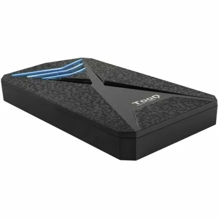 Caja Externa Gaming para Disco Duro de 2.5" TooQ TQE-2550BL/ USB 3.1/ Sin tornillos - Imagen 2