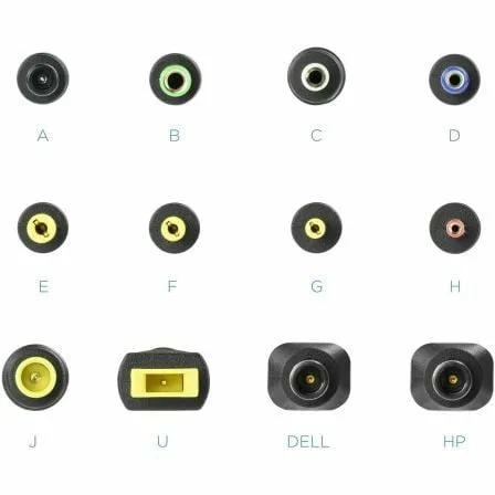 Cargador de Portátil TooQ TQLC-90BS02M/ 90W/ Manual/ 12 Conectores/ Voltaje 15-24V/ 1 USB - Imagen 8