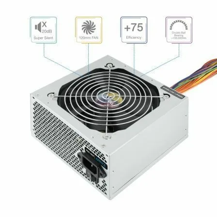 Fuente de Alimentación TooQ TQAPOLO-500SP/ 500W/ Ventilador 12cm - Imagen 8