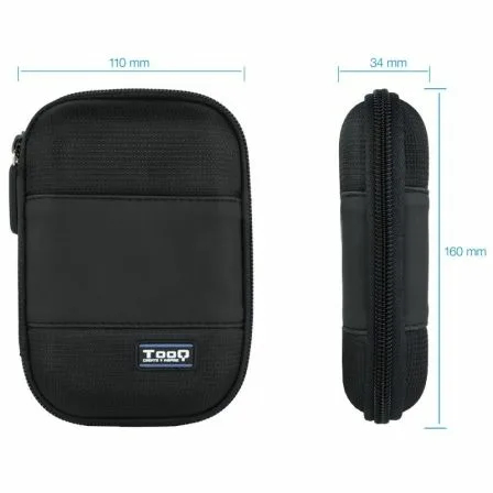 Funda para Disco Externo de 2.5" TooQ TQBC-E2501/ Negro - Imagen 8