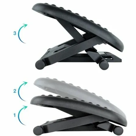 Reposapiés Ajustable/ Inclinable TooQ TQFR0603-B/ 460 x 340mm - Imagen 8