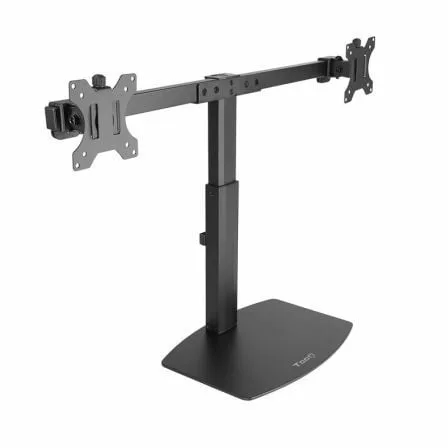 Soporte de Sobremesa para 2 Monitores TooQ DB1727TN-B/ Giratorio/ Inclinable/ hasta 6kg - Imagen 7