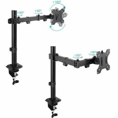 Soporte de Mesa para Monitor TooQ DB1801TN-B/ Giratorio/ Inclinable/ hasta 8kg - Imagen 8