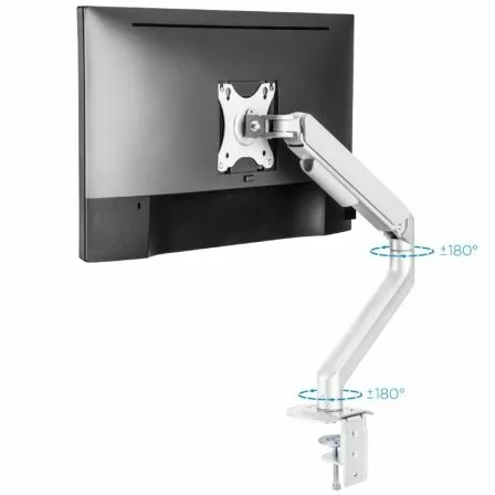 Soporte de Mesa para Monitor TooQ DB4032TNR-W/ Giratorio/ Inclinable/ hasta 9kg - Imagen 9