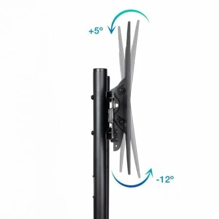 Soporte de Suelo Inclinable con Ruedas TooQ FS1170M-B para TV de 37-70"/ hasta 50kg - Imagen 9