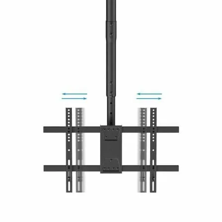 Soporte de Techo Giratorio/ Inclinable/ Nivelable TooQ LPCE1186TSLI-B para TV de 43-86"/ hasta 60kg - Imagen 8