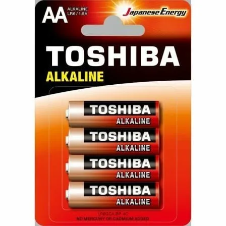 Pack de 4 Pilas AA Toshiba Alkaline LR6/ 1.5V/ Alcalinas - Imagen 7