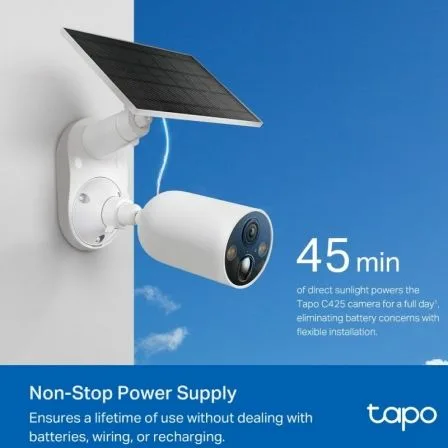 Cámaras de Videovigilancia TP-Link Tapo C425 KIT/ Visión Nocturna/ Control desde APP/ Incluye Panel Solar - Imagen 9
