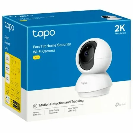 Cámara de Videovigilancia TP-Link Tapo TC71/ Visión Nocturna/ Control desde APP - Imagen 9