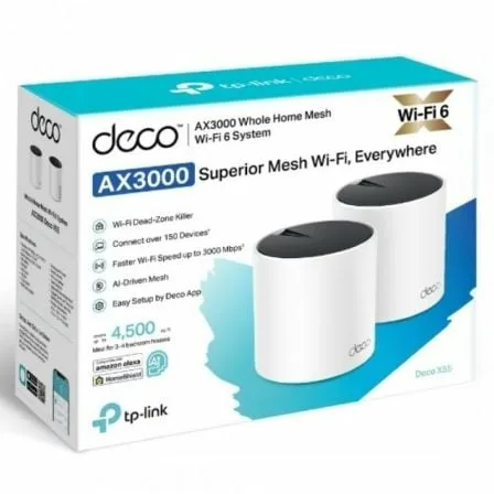 Sistema Mesh TP-Link Deco X55 3000Mbps/ 2.4GHz 5GHz/ Pack de 2 - Imagen 9
