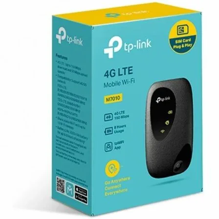 Router Inalámbrico 4G TP-Link M7010 300Mbps/ 2.4GHz/ 1 Antena/ WiFi 802.11b/g/n - Imagen 9