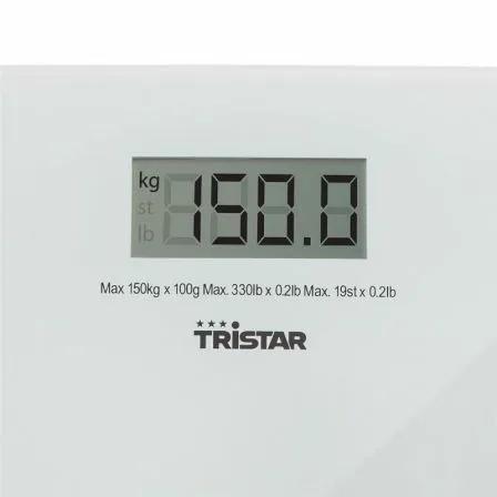 Báscula de Baño Tristar WG-2419/ Hasta 150kg - Imagen 8