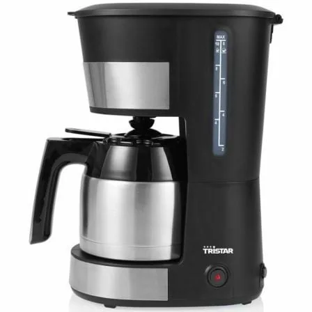 Cafetera de Goteo Tristar CM-1283/ 10 Tazas/ Negra y Plata - Imagen 7