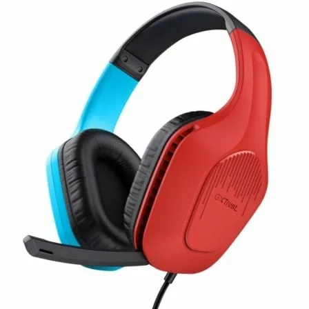 Auriculares Gaming con Micrófono Trust Gaming GXT 416S Zirox/ Jack 3.5/ Azules y Rojos - Imagen 7